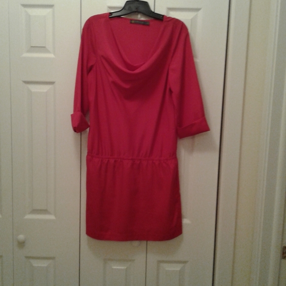 The Limited Draped Front Drop Waist Mini Dress - Picture 2 of 7
